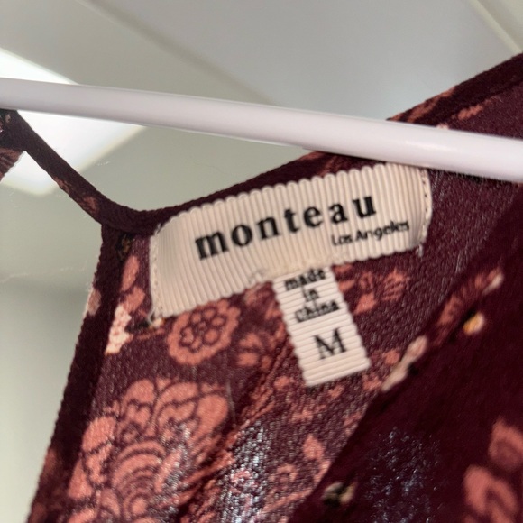 EUC Monteau purple dress - Picture 3 of 3